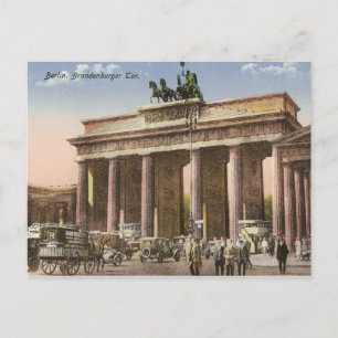 Vintage Postcard of Brandenburger Tor Berlin