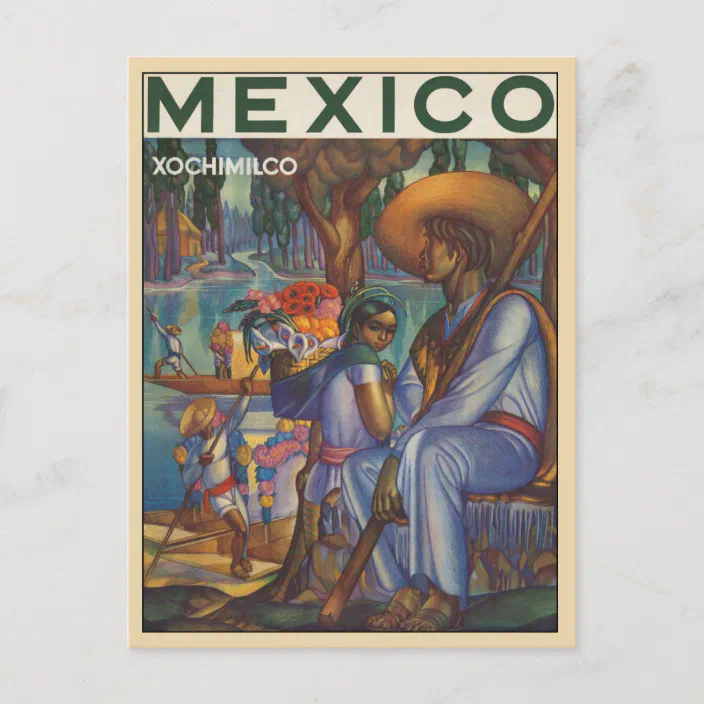 MEXICO Travel Poster VINTAGE MEXICAN PRINT MATADOR I