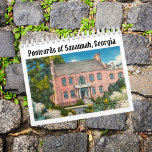 Vintage Postcards Of Savannah Georgia Calendar at Zazzle