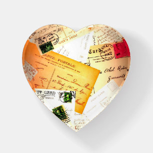 Vintage Postcards Paperweight