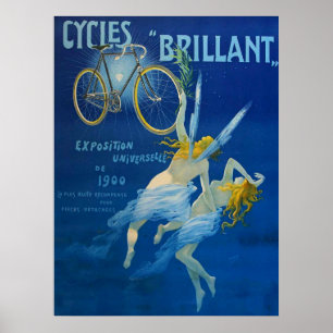 Vintage Poster Cycles Brillant Henry Gray C 1900