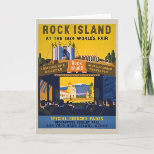 Vintage Poster For 1933-34 Chicago World's Fair