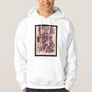 Vintage Poster Funny Men Sholay Film Hoodie