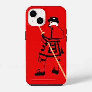 Vintage Poster Harper's Magazine Beefeater iPhone 14 Case