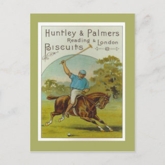 Vintage poster, Huntley and Palmers Biscuits, Postcard