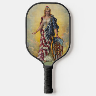 Vintage Poster Pickleball Paddle