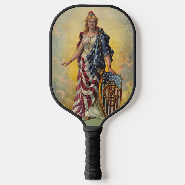 Vintage Poster Pickleball Paddle (Front)