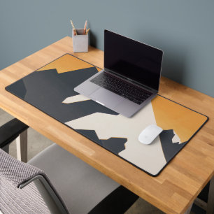 Vintage Poster Promoting Travel To Montana. Desk Mat