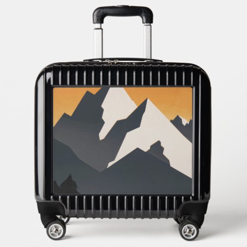 Vintage Poster Promoting Travel To Montana Luggage