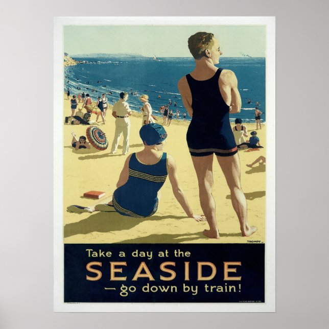 Vintage Poster - Seaside  (Front)