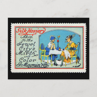 Vintage Poster Stamp Postcard Magnin San Francisco