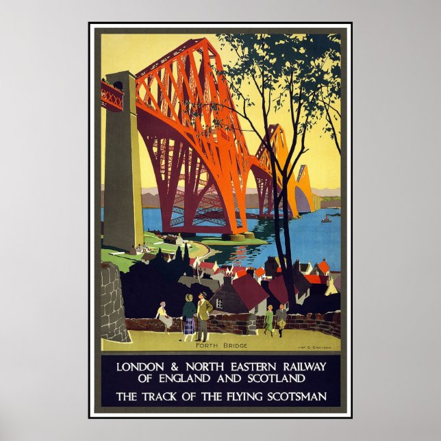 Vintage Posters Travel London Railway Scotland (Front)