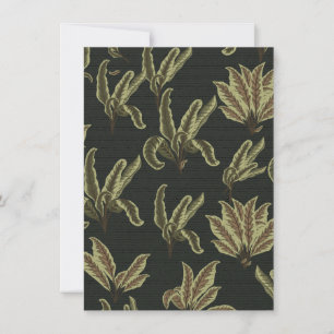 Vintage Potted Plants Invitation