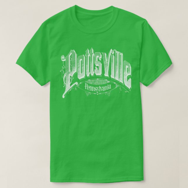 Vintage Pottsville PA T-Shirt (Design Front)