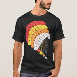 Vintage Powered Paragliding  Paramotor Gift Paragl T-Shirt