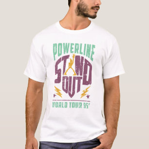 Vintage Powerline Stand Out World Tour 95' T-Shir T-Shirt