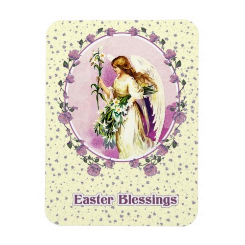 Vintage Praying Angel Easter Gift Magnets