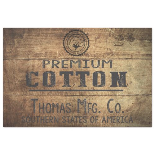 Vintage Premium Cotton Crate Decoupage Tissue Pape Tissue Paper