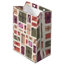 Vintage Presents Gift Bag