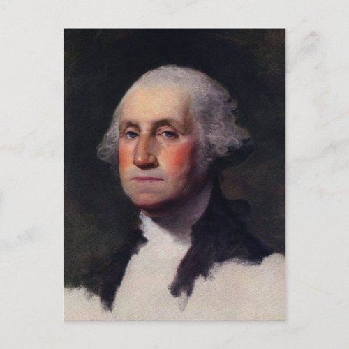 Vintage President portrait of George Washington Postcard