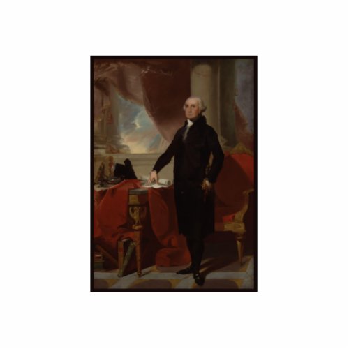 Vintage President portrait of George Washington Statuette