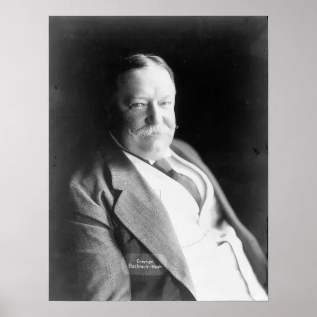 Vintage President William Howard Taft Photograph Poster | Zazzle