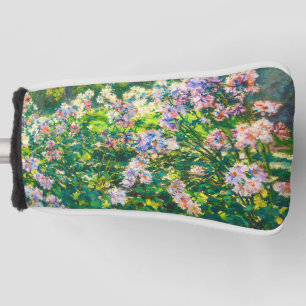Vintage pretty flowers Windflowers illustration Golf Head Cover