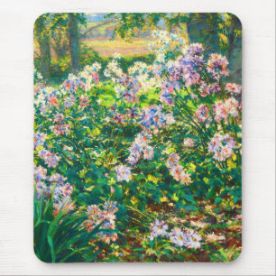 Vintage pretty flowers Windflowers illustration Mouse Pad