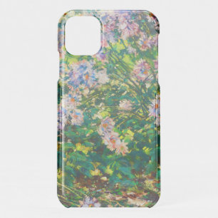 Vintage pretty flowers Windflowers illustration iPhone 11 Case