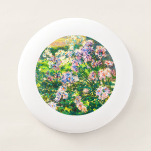 Vintage pretty flowers Windflowers illustration Wham-O Frisbee