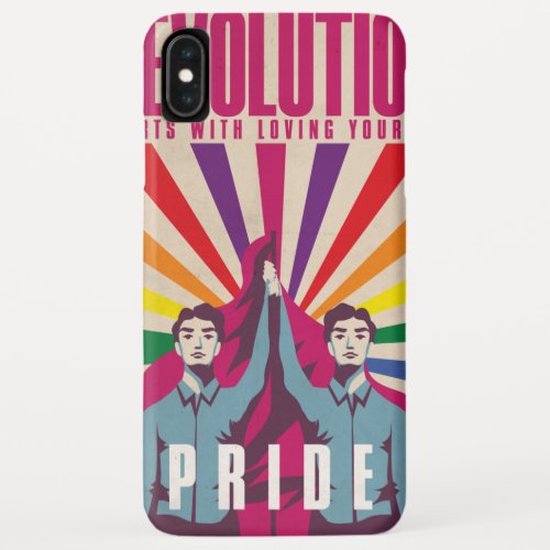 Vintage Pride iPhone Case