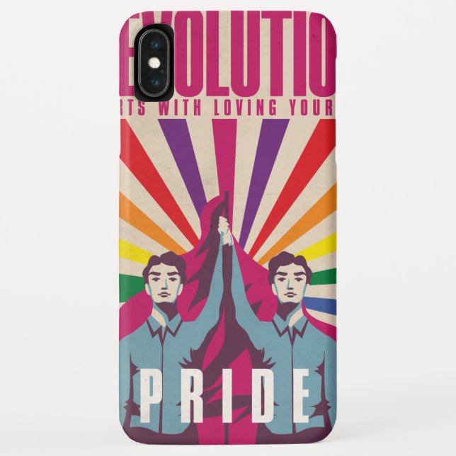 Vintage Pride iPhone Case (Back)