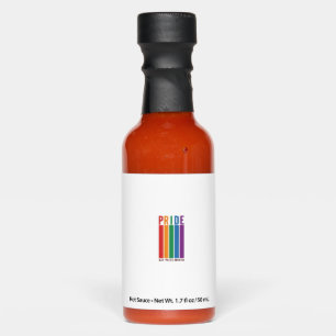Vintage Pride Month Rainbow Typography Shirt Desig Hot Sauces