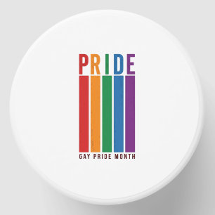 Vintage Pride Month Rainbow Typography Shirt Desig Mini Candle Favors