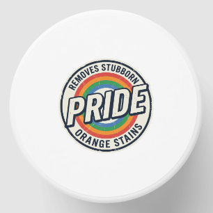 Vintage Pride Protest Rainbow Badge Vector Design_ Mini Candle Favors