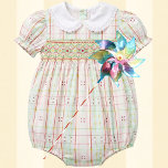 Vintage Print Mauvy Mint Cotton Fabric