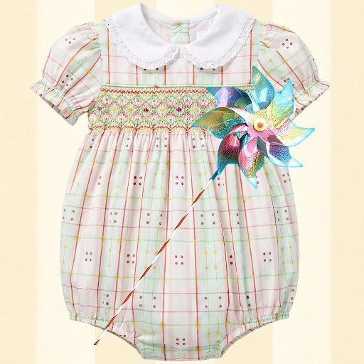 Vintage Print Mauvy Mint Cotton Fabric