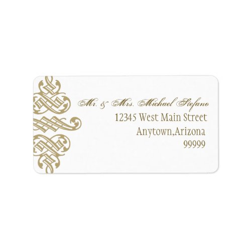 Vintage Printers Ornament- Matching Address Labels