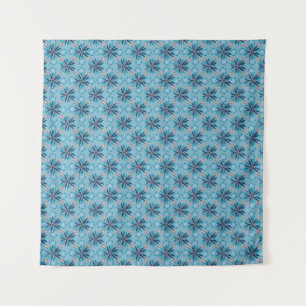 Vintage pro-vance style. Flower seamless pattern w Tapestry