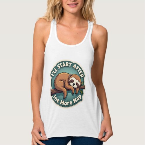 Vintage Procrastination Sloth Funny Student Shirt
