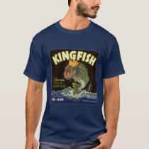 Vintage Product Can Label Art, Kingfish Asparagus