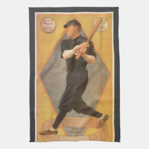 Vintage Product Label Art, Boston Garter for Socks Kitchen Towel