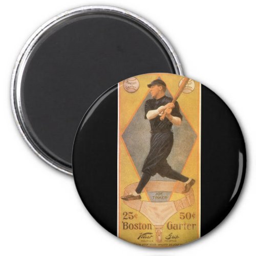 Vintage Product Label Art Boston Garter for Socks Magnet