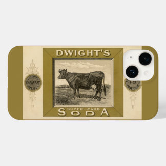 Vintage Product Label, Dwight's Bicarbonated Soda Case-Mate iPhone 14 Case