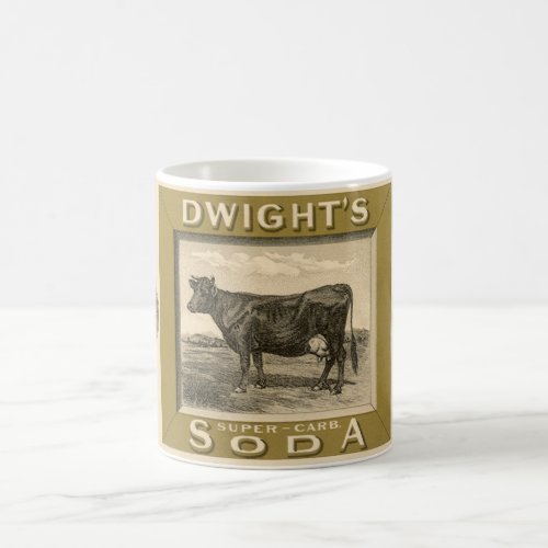 Vintage Product Label Dwights Bicarbonated Soda Coffee Mug