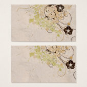 Vintage Profile Card (Front & Back)