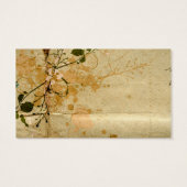 Vintage Profile Card (Back)