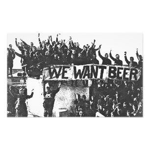 Vintage Prohibition Beer black and white 1920 Photo Print