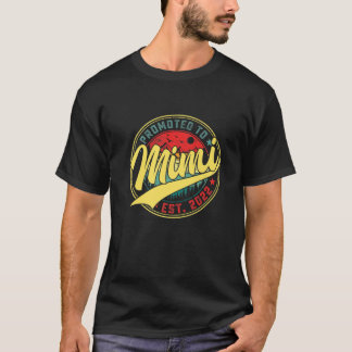 Vintage Promoted To Mimi 2022 Mothers Day First Ne T-Shirt