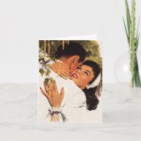 Vintage Proposal Hug, Wedding Thank You